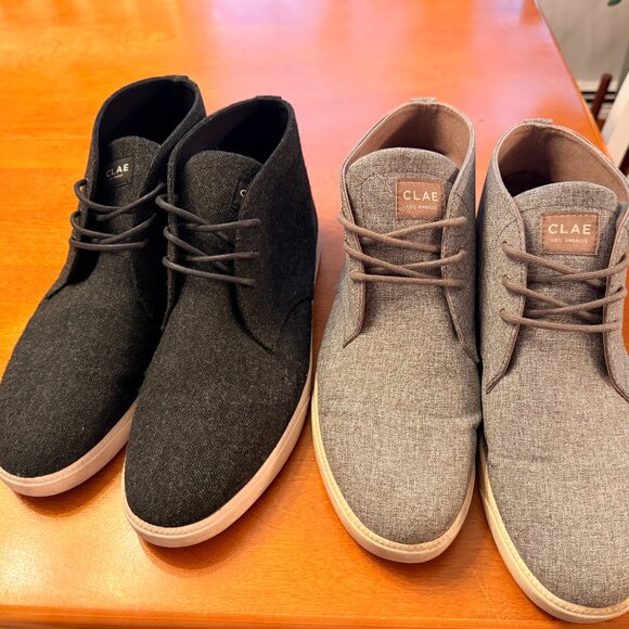 2 PAIRS - Clae Strayhorn shoes - Picture 1 of 7